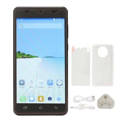 Älypuhelin 2.4G 5G WiFi 2GB 16GB Android 11.0 5MP ja 8MP 4800mAh MT6580 8 Core CPU 1920x1080 5.5in UK Plug