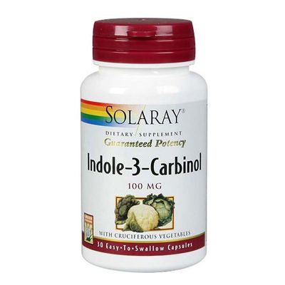 Solaray Indoli-3-Karbinoli, 100 mg, 30 kapselia (1 kpl pakkaus)