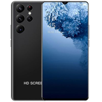 Kinzon Ls22 7.5 tuuman 5g älypuhelin 16gb + 768gb 58mp kamera android 10.0 128gb muistikortilla