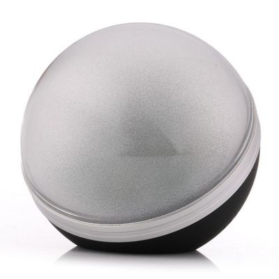 Ruili Stereo Mini Bluetooth højttaler med farverige LED Light M8 Sort