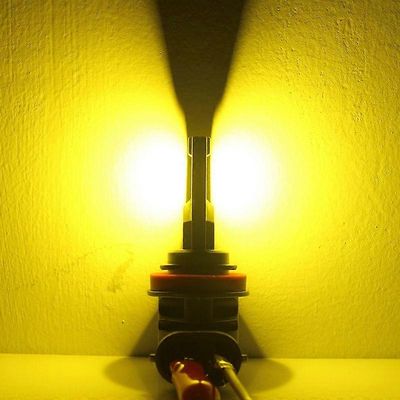 BMTxms 2kpl 100W 30000LM Canbus H9 H11 9005 9006 auton LED-valo ajovalot H8 HB3 HB4 9145 H10 LED-sumuvalo 6000K 3000K 12V diodi 3000K Yellow Gold