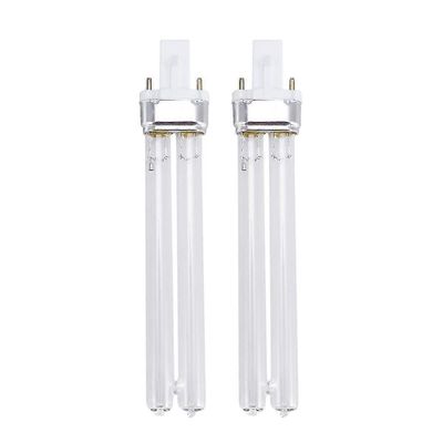 2kpl 11W ultravioletti-UV-desinfiointivalolamput sterilointisäiliöön (G23-lampun kanta) 23.50X3.00X1.80CM