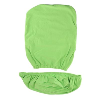 Bugu Spandex Solid Stretch Fabric Office Computer Chair Cover, Apple Green