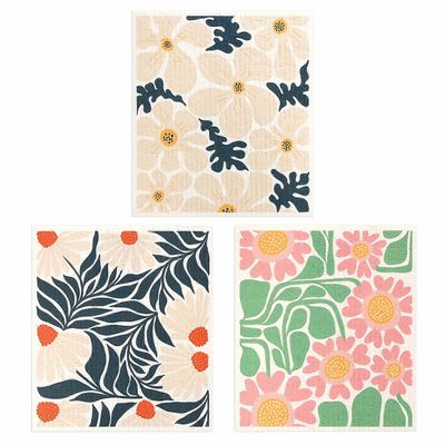 3/6/12kpl, ruotsalaiset tiskirätit keittiöön, uudelleenkäytettävät pehmeät keittiöpyyhkeet astialiinasarja, imukykyinen sienenpuhdistus pestävä nop...