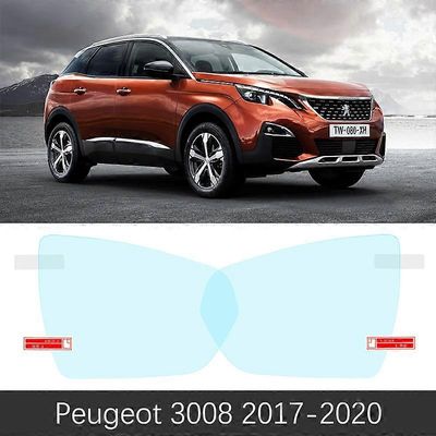 varten Peugeot 3008 mk1 mk2 2008- 2020 3008GT 2019 taustapeili elokuva HD huurtumista estävä sateenpitävä automaattinen peilitarra auton lisävarust...