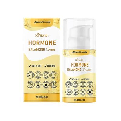 unbrand Hormoneja tasapainottava voide naisille - edistyksellinen koostumus, turvallinen ja mieto, tehokas lievittää mielialaa, vähentää ahdistusta...