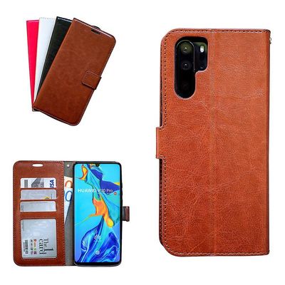 Stargadgets Huawei P30 Pro-nahka kotelo/kansi Musta