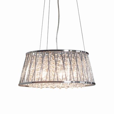 Endon Collection Lighting Sophia 5 Light Vedhæng Chrome, Crystal (K5) Detalje, G9