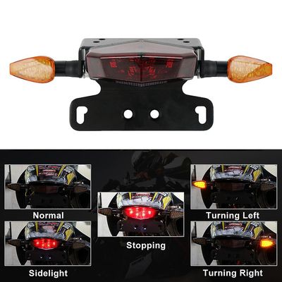 Motor Vehicle Lighting Motorsykkel Bremselys Bakre Tail Turn Signal Light Tail Tidy Fender For Suzuki Dr-z 400sm Dr-z 400s Drz400s Drz 400s 400sm O...