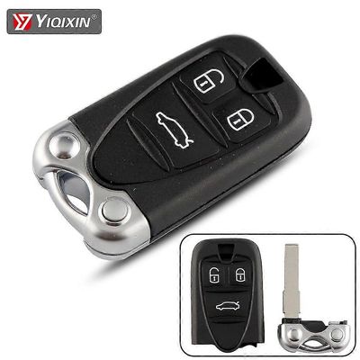 3-painikkeinen kauko-avaimen vaihto Alfa Romeo 159 Brera 156 Spider -älyauton avaimen kuori terän automaattisilla lisävarusteilla