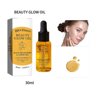 unbrand Frankincense Resin Infusoitu Organic Black Seed, Castor &; Jojoba Oils for Face Anti-Ageing Miracle Facial Moisturizer Cold Pressed Serum N...