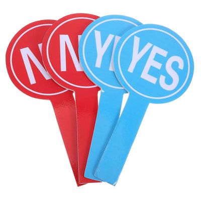 6 kpl luokkahuoneen kädessä pidettävät äänestysmelat: kyllä ei kylttejä opettajien oppilaiden arviointilaudat - yksipuoliset vastausmelat 30.00X15....