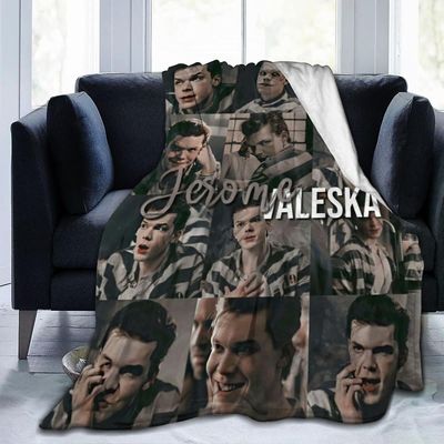 Kerota Jerome Valeska Fleece Teppe Kast Teppe Lett Super Soft Koselig Luksus Seng Teppe Mikrofiber 60x50in 150x125cm