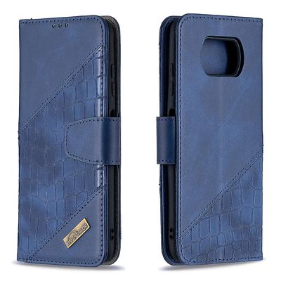 Gangxun Kortholder taske til Xiaomi Poco X3 Nfc Blå