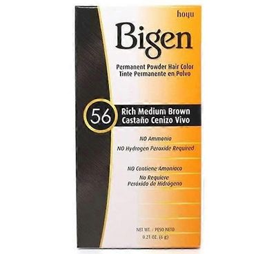 Bigen Permanent Powder -hiusvärit (erilaisia) Rikas keskiruskea