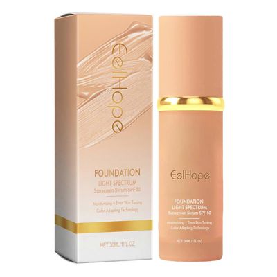 Liquid-Foundation for Women kosteuttava vedenpitävä pitkäkestoinen meikkivoide kaikille ihotyypeille 30ml