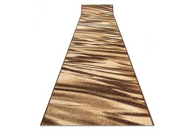 RugsX Runner HEAT-SET FRYZ ARABICA brun 80 cm 80x160 cm