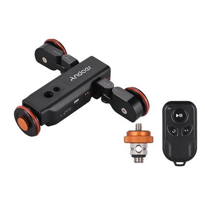 Andoer L4 PRO moottoroitu kameravideo Dolly asteikon osoittimella Sähköradan liukusäädin Langaton Remo