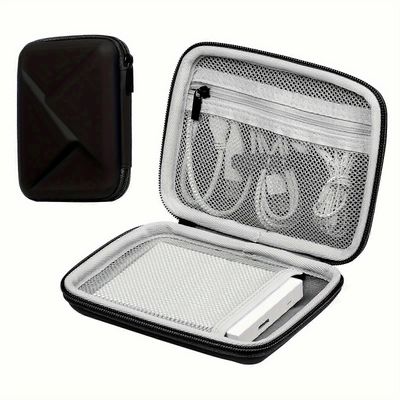 Miloocul EVA vedenpitävä kiintolevyn kantolaukku 500 Gt 1 Tt 2 Tt 4 Tt 5 Tt kannettavalle ulkoiselle kiintolevykotelolle länsimaisille digitaalisil...