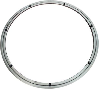 Augro Hiljainen pyörivä kuulalaakeri, kääntyvä metallipohja, levysoittimen laakeri ruokapöydälle (50cm / 20in)