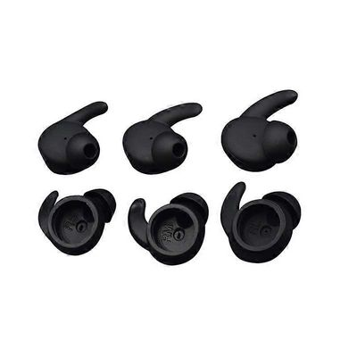 3 paria silikonikuulokkeiden suojakansi korvakorkkien vaihto yhteensopiva Huawei AM61 Musta