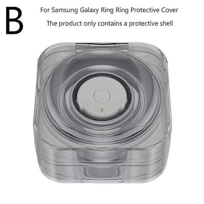 Latauskotelon suojakansi Samsung Galaxy Ring Smart Ring -latauskotelolle Musta