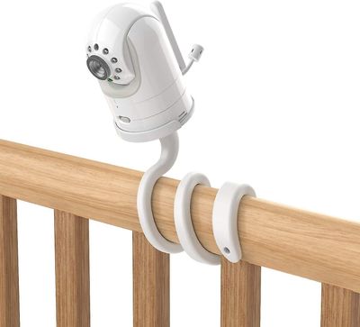 Fleksibel montering til spædbarnsoptik Dxr-8 og Dxr-8 Pro babyalarm, hvid Flexible Mount