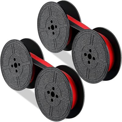 2pack skrivemaskin bånd spole skrivemaskin bånd rød og svart spole erstatningspakke for skrivemaskin Svart rød
