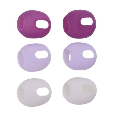 unbrand Fargerike øretips Øretupp for Airpods Pods 3 hodetelefoner Øreputer Ørepute 3 sett Mørk lilla