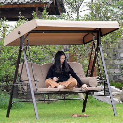 Korvaava katto Garden Swing Universal Swing kattopeite, 191 x 120 cm NOD9 Musta