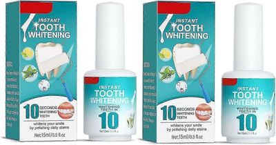 Elrachen Hammasmaali, pikavalkaisumaali, hampaiden tahranpoistoaine valkaisemaan hampaita, hammaslakka tiukka 15ml