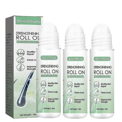 1-3 stk Forny Hair X Roll-on Hair Treatment, Hairgrowth-x Hair Growth Serum 3pcs