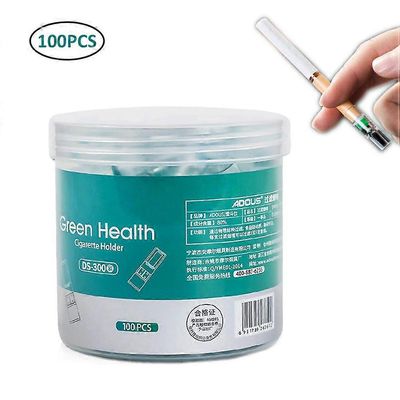 100kpl savukkeen suodattimen kärki kertakäyttöiset savukesuodattimet tupakointi suodatus puhdistuspidike