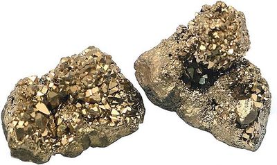 2kpl luonnollista pyriittikiveä ja mineraaleja luonnonkristallikvartsikivi ennustamiseen Chakran energiaa parantavat kivet