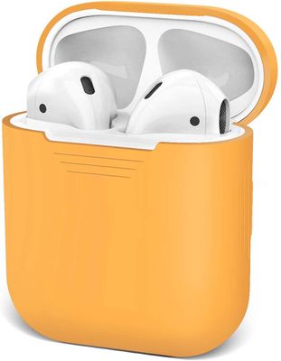 AIR Vandtæt stødsikkert etui til Apple Airpod 1 2 (orange)