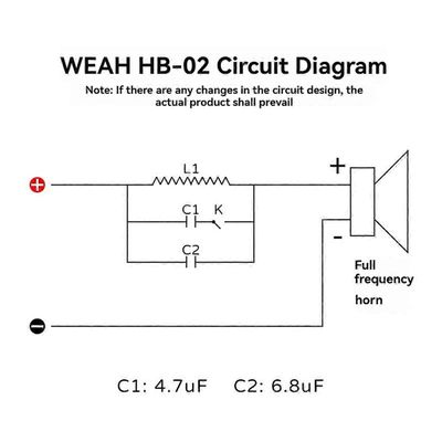 LCR-suodatin Säädettävä HiFi Audio Trapper -suodatin 4-8 6,5 tuuman täyden kantaman kaiuttimelle LCR-suodatin Satunnainen väri
