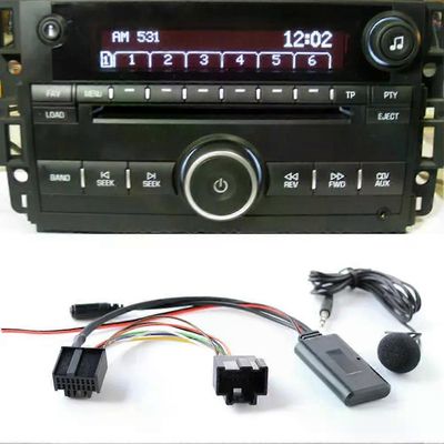 1kpl äänivastaanotin BT-yhteensopiva 50 version musiikki kädenhakija puhelin mp3 aux in -sovitinkaapelimoduuli Saab 9-3 9-5 -vaihtoon