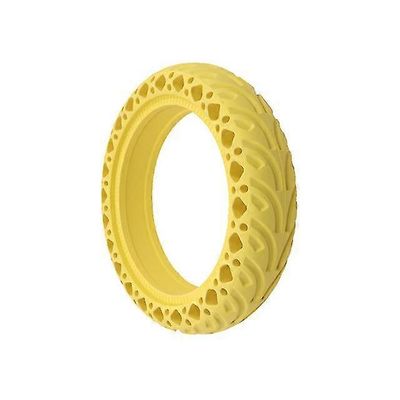 Xiaomi sähköskootterin kiinteä rengas 8.5 " Honeycomb rengas M365 Pro 1s Pro2 edessä taka vaihtoväri rengas 8,5 tuumaa Keltainen