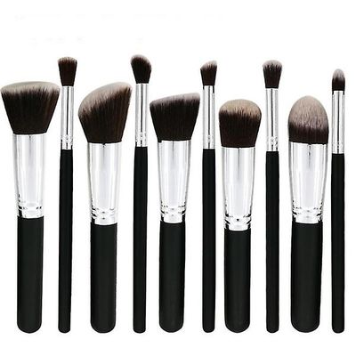 10 stk/sæt Nyeste hotte produkter Makeup børste sæt Foundation Øjenskygge børste øjenpulver Øjenbryn Eyeliner Lip Makeup børster Kosmetisk skønhed ...