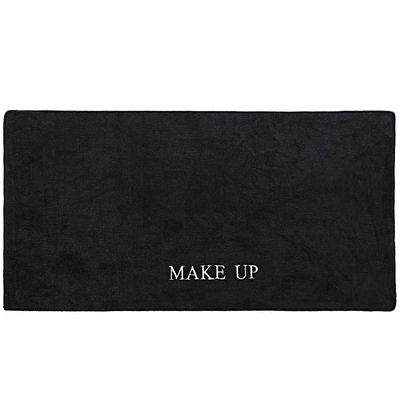 Meikkimatto turhamaisuuteen Mukava pöydän suoja Pöytämatto meikkipöydille Työpöytä Musta 80.00X40.00X0.10CM