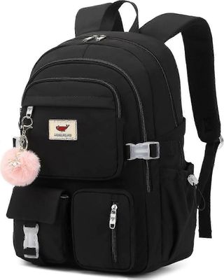 Kannettavan tietokoneen reppu 15,6 tuuman lasten ala-asteen lukion laukku college-reput varkaudenestomatkareppu suuret kirjalaukut teini-ikäisille ...