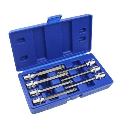 3/8 tommer drev ekstra lang Torx Bit Socket Nuts Sæt til auto / bil reparation og brug i hjemmet