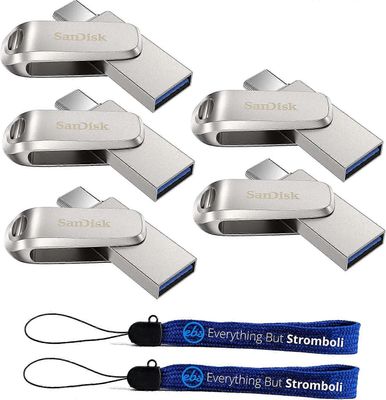 2025 Uusin malli SanDisk 64 Gt:n flash-asema Ultra Dual Drive Luxe (irtotavarana 5 kpl)