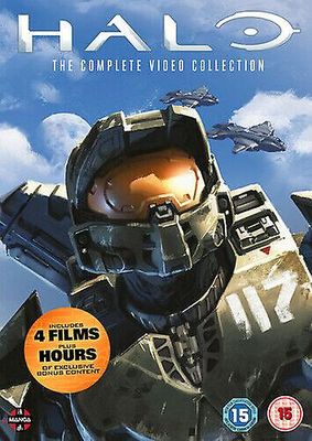 Halo The Complete Video Collection DVD (2017) Mike Colter Kirby (DIR) cert 15 - Region 2