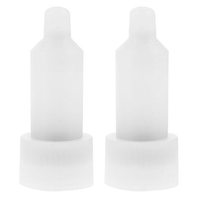 2kpl saippua-annostelija sisäpullon pään shampoo-annostelijan varaosa saippua-annostelijan osa Valkoinen 5.00X2.40X2.40CM