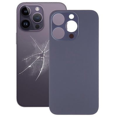 Helppo vaihtaa lasinen taka-akun kansi iPhone 14 Prolle Violetti