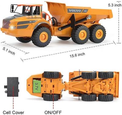 Double E 1/24 RC kuorma-auto dumpperi telaketju traktori 2,4 GHz radio-ohjaus autot mallisuunnittelu auto kaivinkone lelut pojille joulu Dumpperi (...