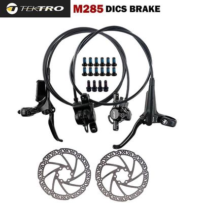 Tektro Md-m280 Mountainbike-hydraulisk skivebremse med Tr160 160mm Wire-styret mekanisk skivebremse Mtb cykel bremsedele Venstre R Højre F