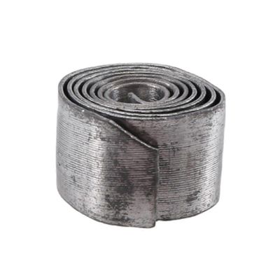 Pehmeä lyijylevy lyijyrulla kalastus uppoajien pidike, 1.0mm hopeanharmaa