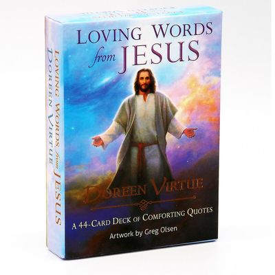 Quikhome Kærlige ord fra Jesus Oracle Cards